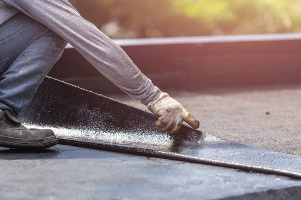 Professional Basement Waterproofing technician working in Sullivan, IN